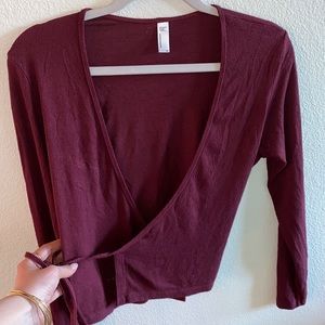 American Apparel Long Sleeve Top